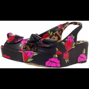 Iron Fist Midnight Garden Peeptoe